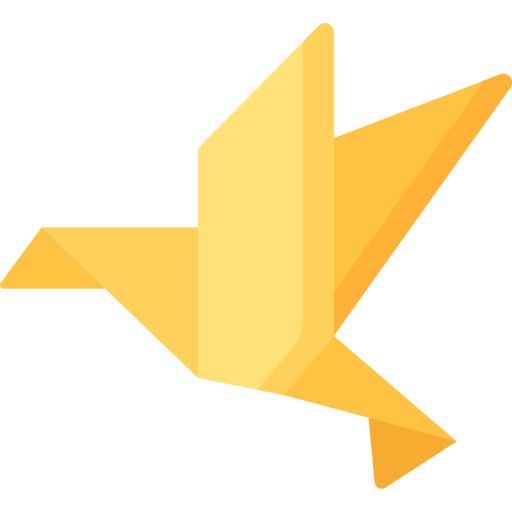 origami icono gratis