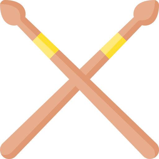 Drumsticks free icon Drumsticks free icon