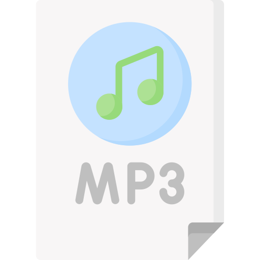 Mp3 file Special Flat icon