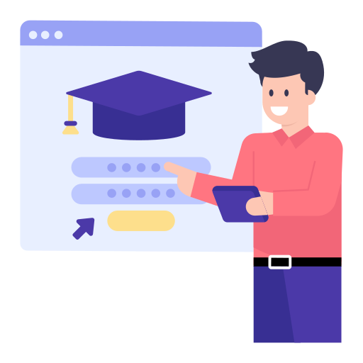 educación en línea icono gratis