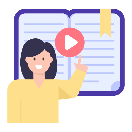 educación en línea icono gratis