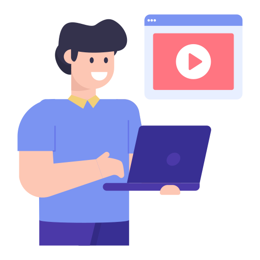 educación en línea icono gratis