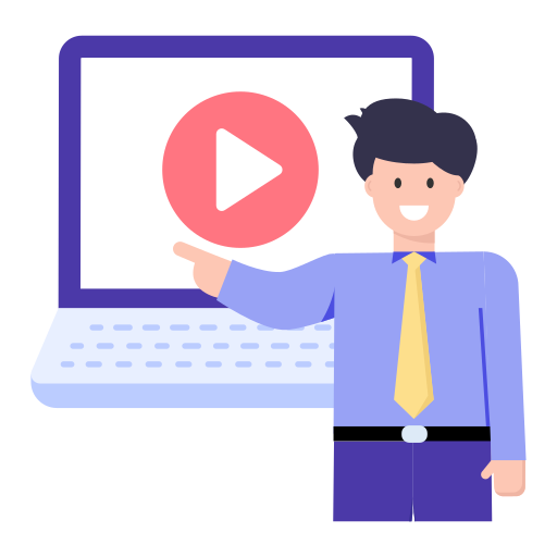 educación en línea icono gratis