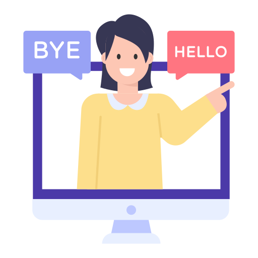 educación en línea icono gratis