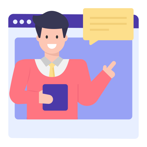 Online education Generic Flat icon