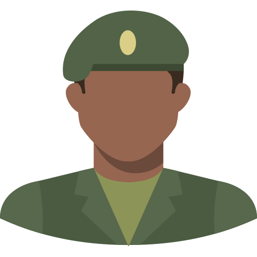 Militar - Iconos gratis de seguridad