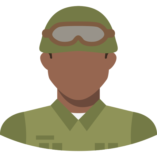 militar icono gratis