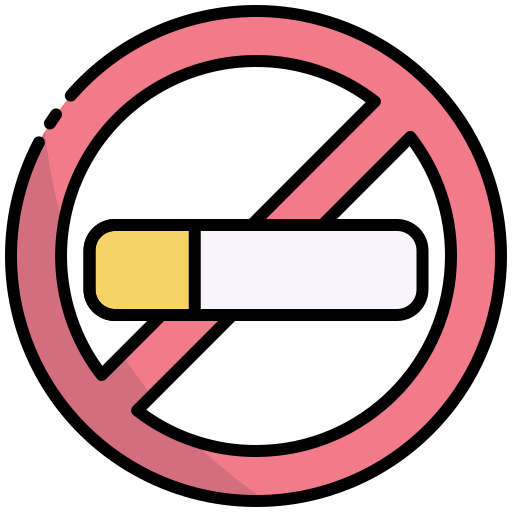 No smoking free icon No smoking free icon