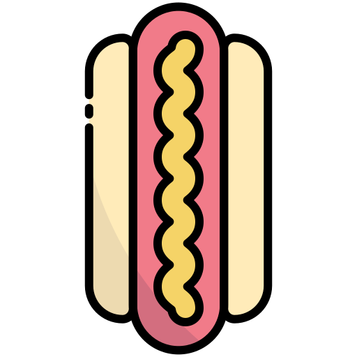 hot dog icono gratis