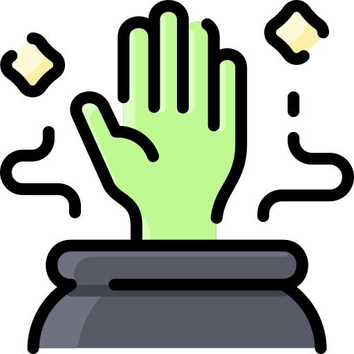 mano icono gratis