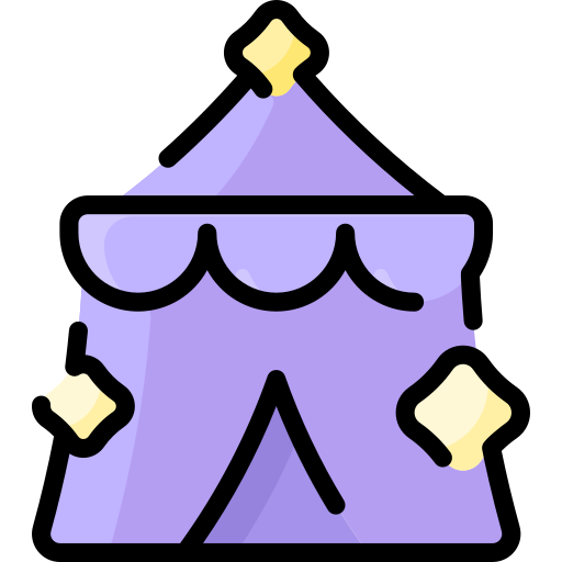 Tent free icon Tent free icon