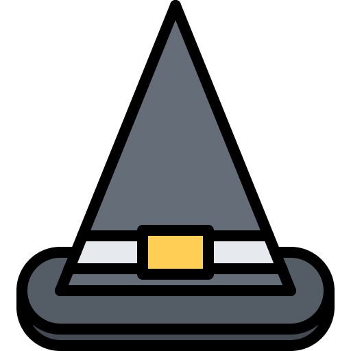 chapeau de sorcière Icône gratuit chapeau de sorcière Icône gratuit