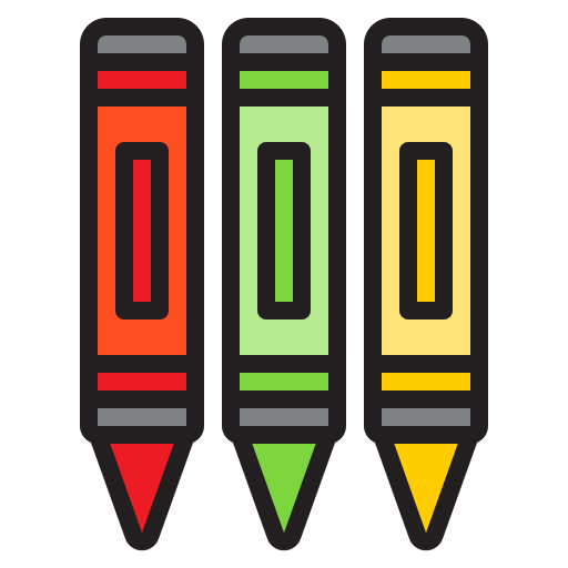 crayon Icône gratuit