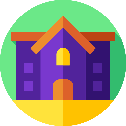 maison hantée Icône gratuit maison hantée Icône gratuit