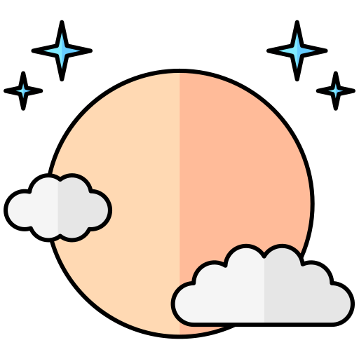 luna llena icono gratis