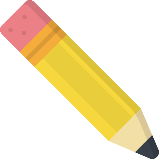 Pencil Kawaii Flat icon