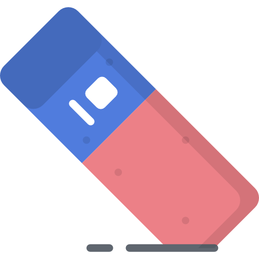 Eraser free icon Eraser free icon