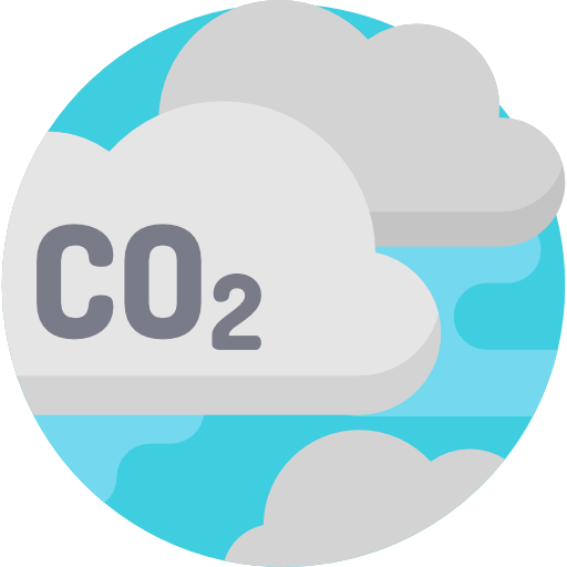 co2 icono gratis