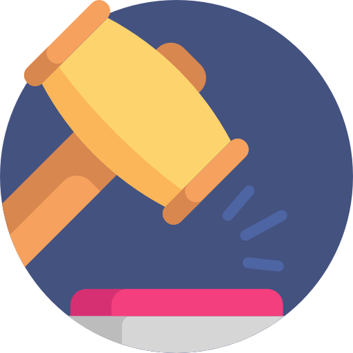 subasta icono gratis