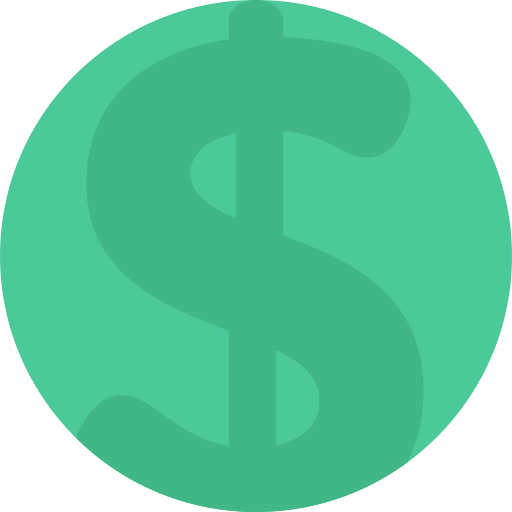 dólar grátis ícone dólar grátis ícone