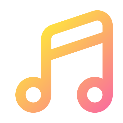 Music Generic Gradient icon