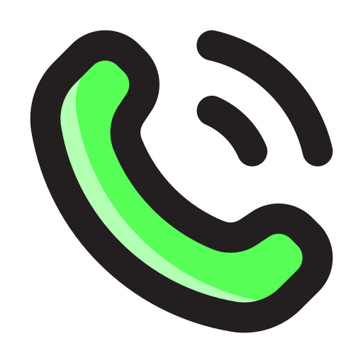 Call Generic Outline Color Icon