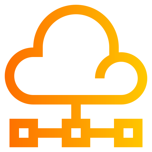 computación en la nube icono gratis