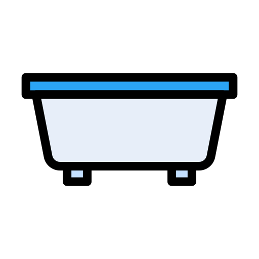 Shower Vector Stall Lineal Color Icon