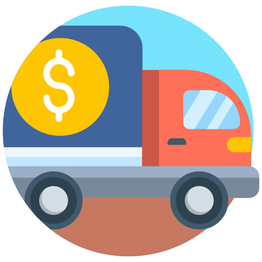 camión icono gratis