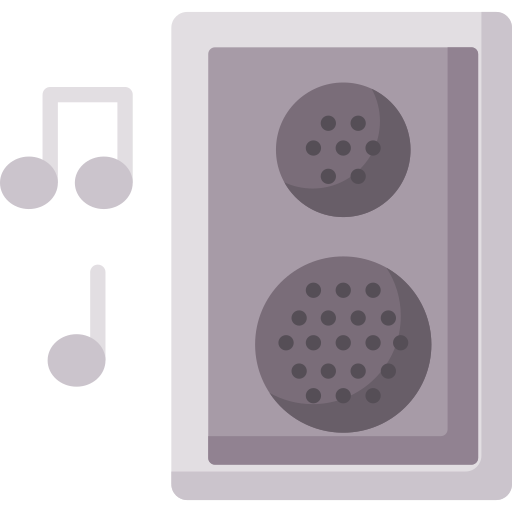 altavoz icono gratis