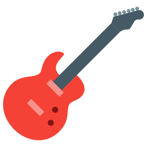 guitarra electrica icono gratis