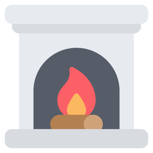 chimenea icono gratis