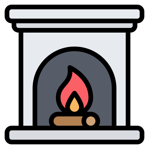 chimenea icono gratis