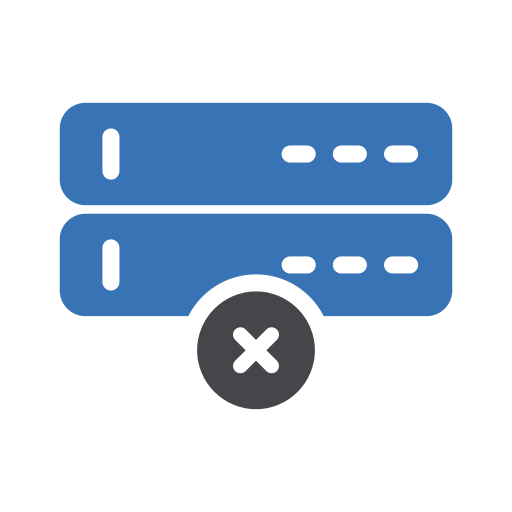 Server Generic Blue icon