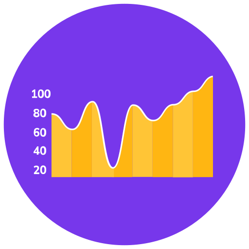 Growth graph free icon Growth graph free icon