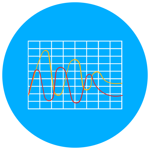 tabla de crecimiento icono gratis