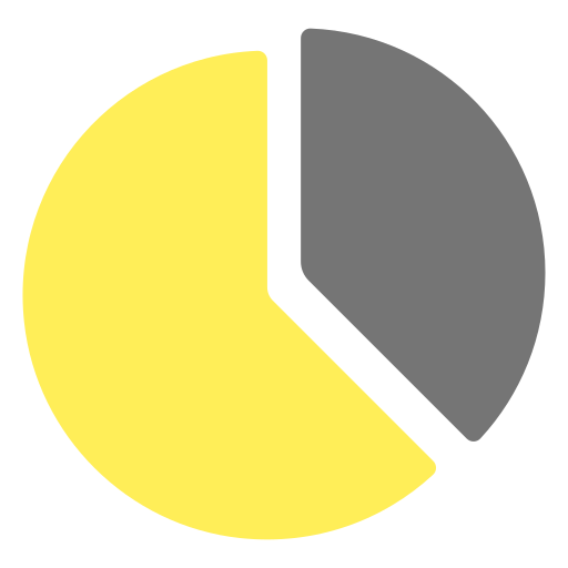 gráfico circular icono gratis