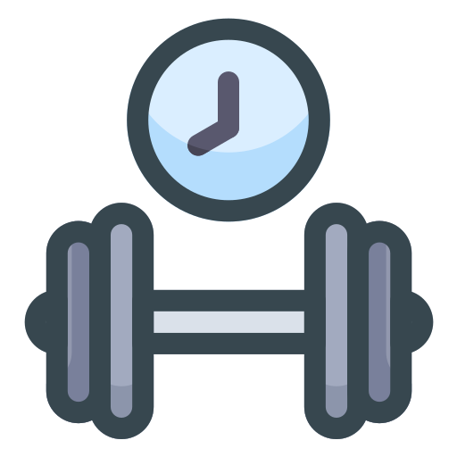 Barbell Generic Outline Color icon