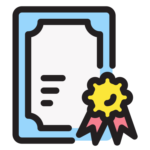 zertifikat kostenlos Icon zertifikat kostenlos Icon