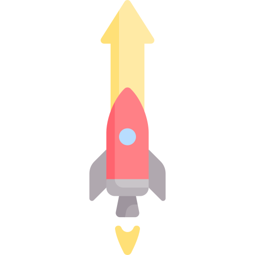 fusée  Icône gratuit
