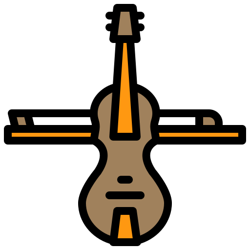 violín icono gratis