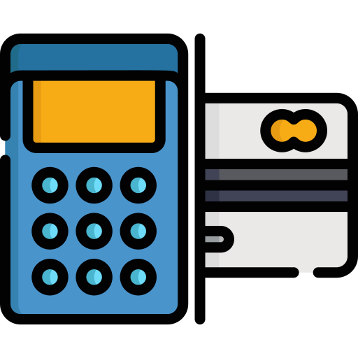 Card Machine Special Lineal Color Icon