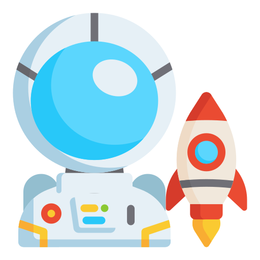 astronauta icono gratis