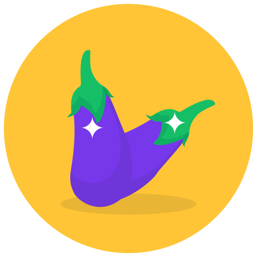 Eggplant free icon