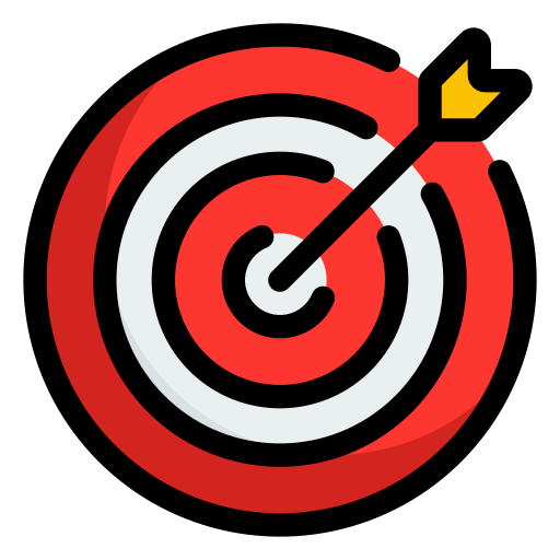 Target Generic Outline Color icon