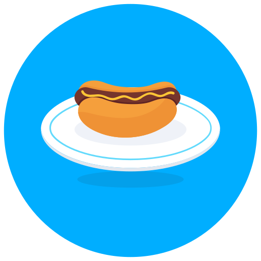 Хот-дог бесплатно иконка