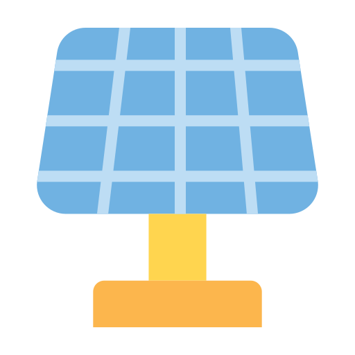 panel solar icono gratis