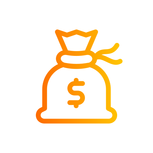 Money bag Generic Gradient icon