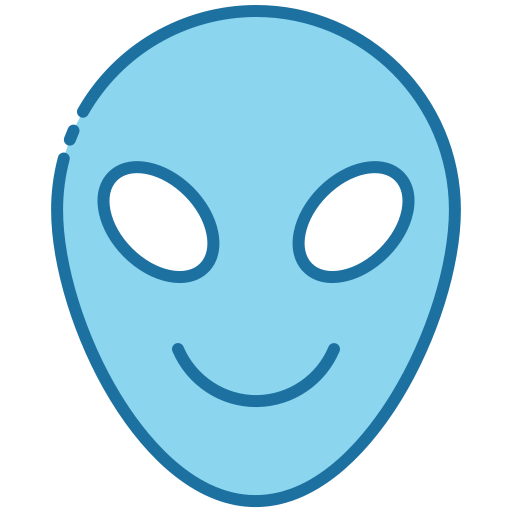 Alien Generic Blue icon