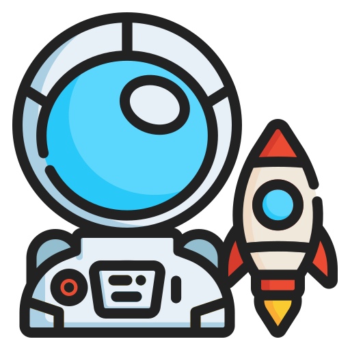 astronauta icono gratis